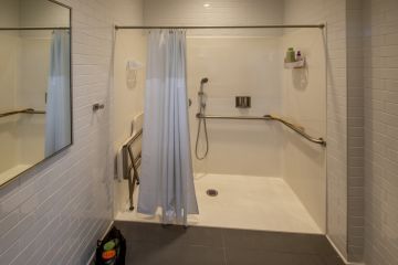 Walk in shower installation in Tolleson